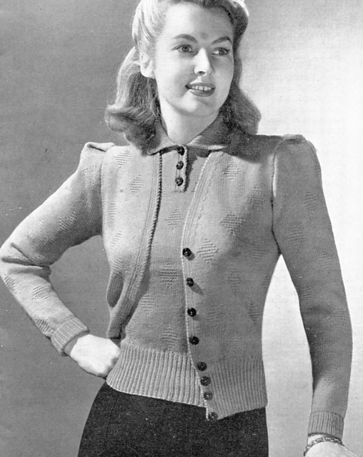 Diamond Cardigan