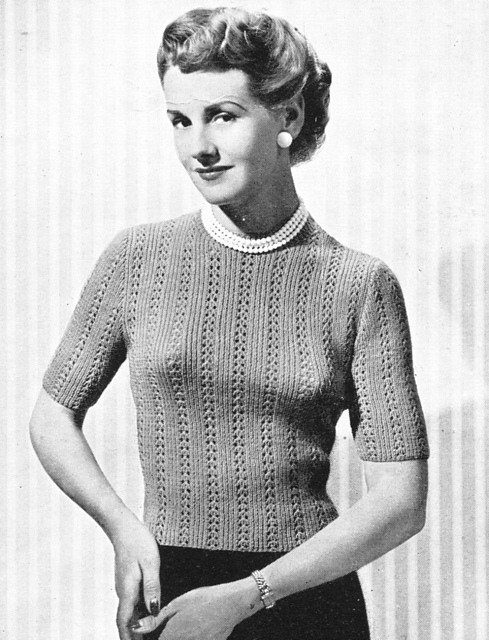 Fancy Ribbing Jumper