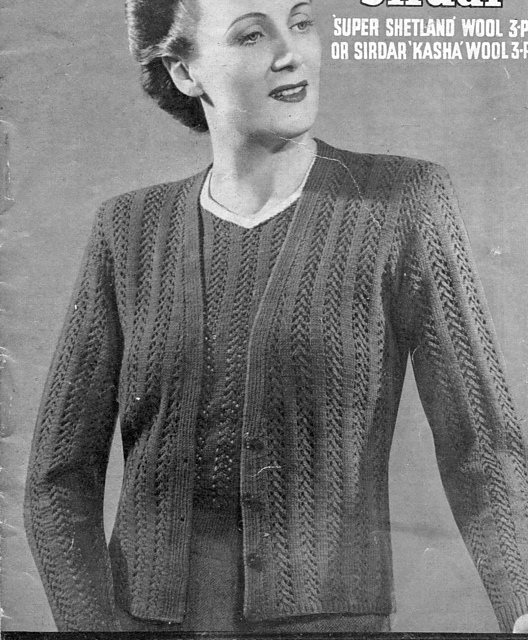 Chevron Lace Jumper