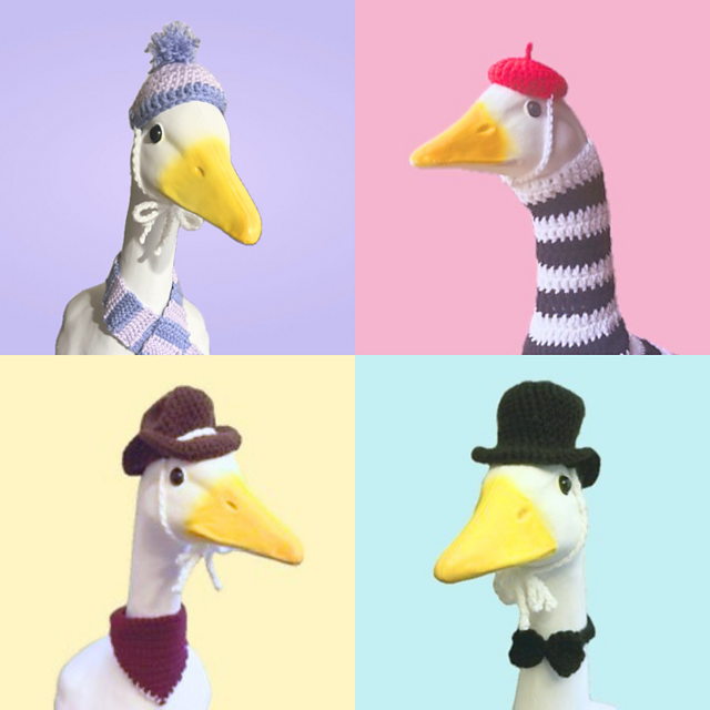Porch Goose Hats