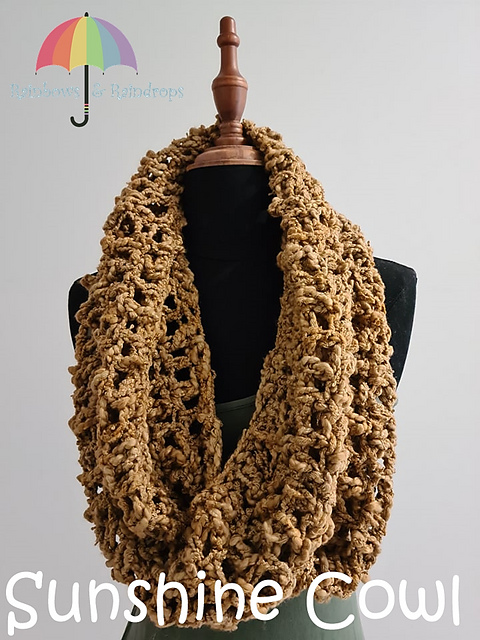 Sunshine Crocheted Cowl