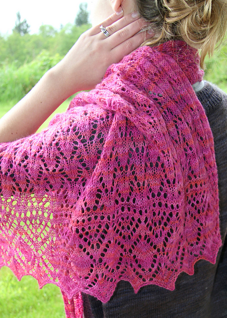 Estonian Flamingo Lace