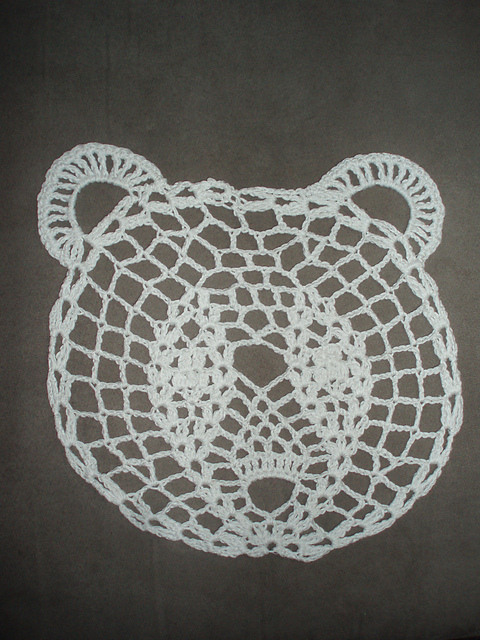 Panda doily