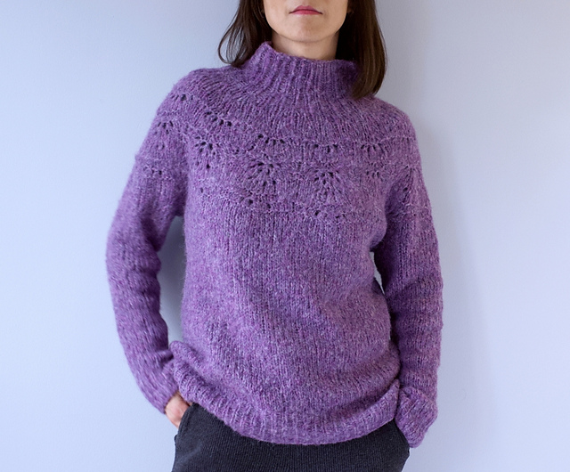 Ravelry: Melody sweater pattern by Vicky Chan