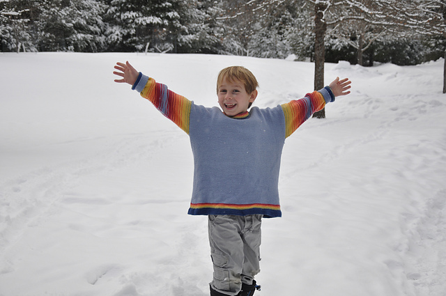 140-06 Striped Pullover