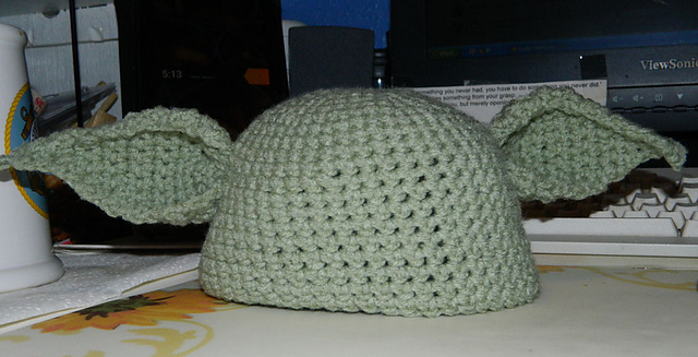 Gmaw's Yoda Ears for Hat/Beanie Cap