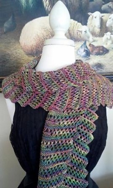 Double Trellis Scarf