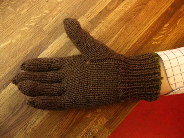 Wool gloves