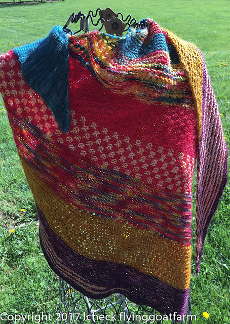 Maryland Sampler Shawl