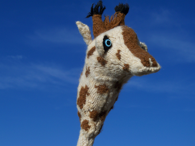 Molly the Stick Giraffe