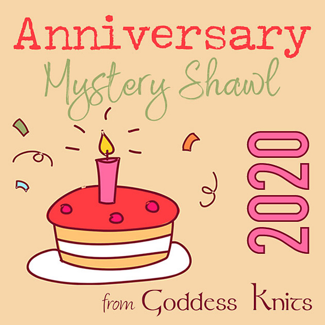 Anniversary Mystery Shawl 2020