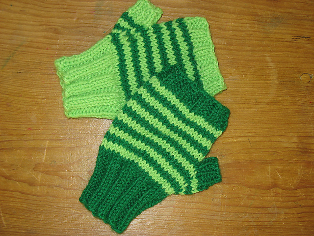 Custom Fit Fingerless Mitts