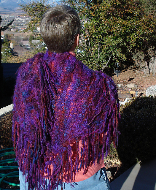 Sideways Shawl