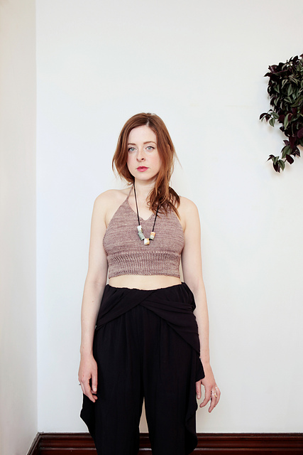 the Leeds halter bra top