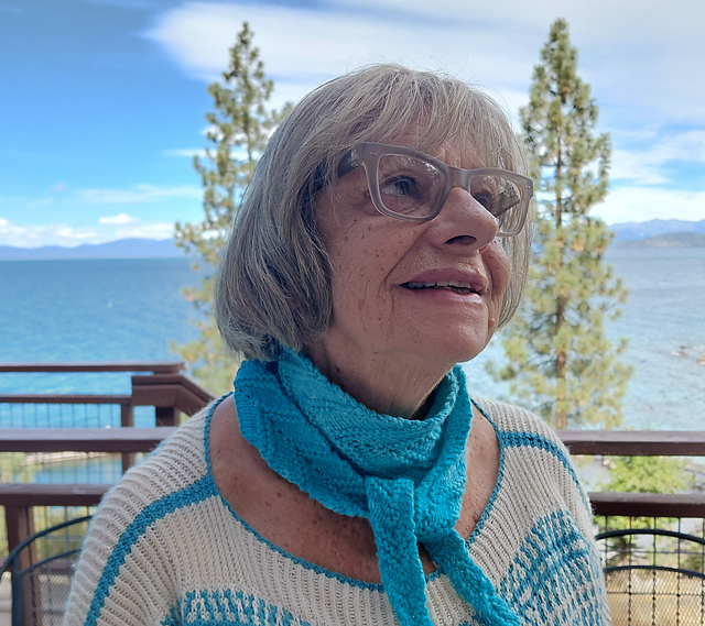 Lake Tahoe Ripples Scarf
