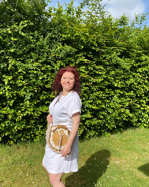 Golden eye summer bag