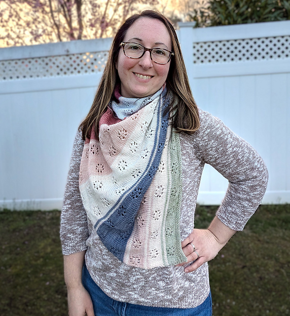 The Fleur Shawl