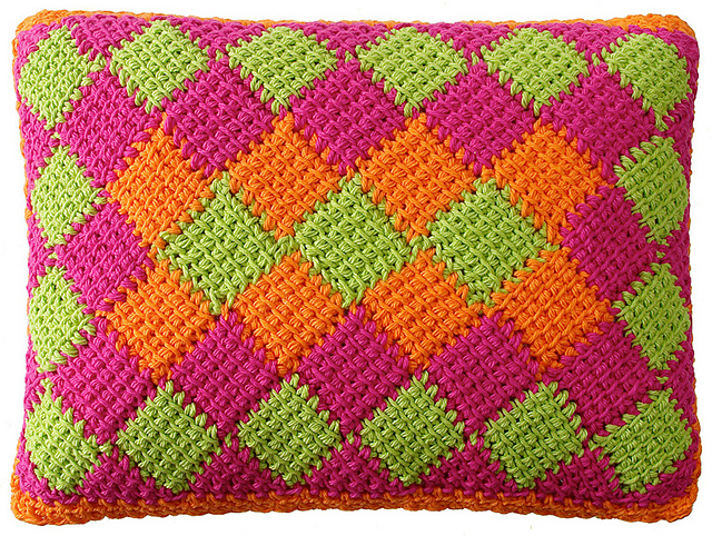 Around the World Rectangle Entrelac