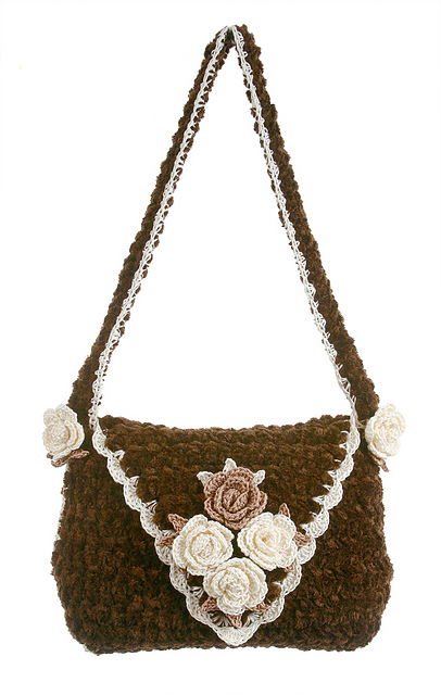 Chocolate Velvet Purse