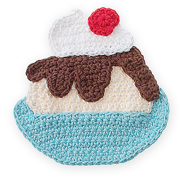 Dish of Ice Cream Potholder