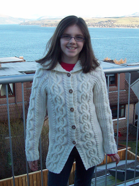 Cable and Rope Aran Jacket