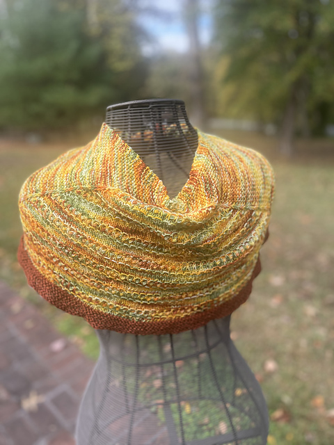 Wrapped in His Wings Shawl