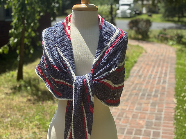 1776 Liberty Shawl
