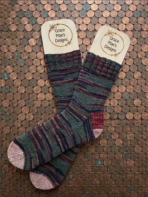 Grace Mae's Vanilla Socks