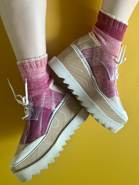 Miniskein Shuffle Socks
