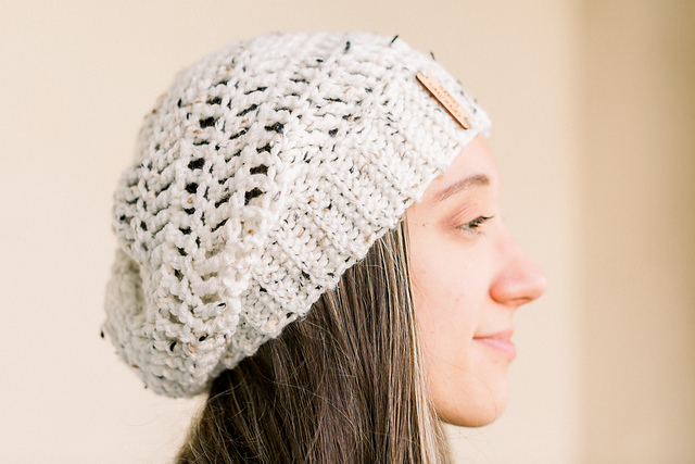 Ravelry: Kaitlyn Slouchy Hat pattern by Grace Mae