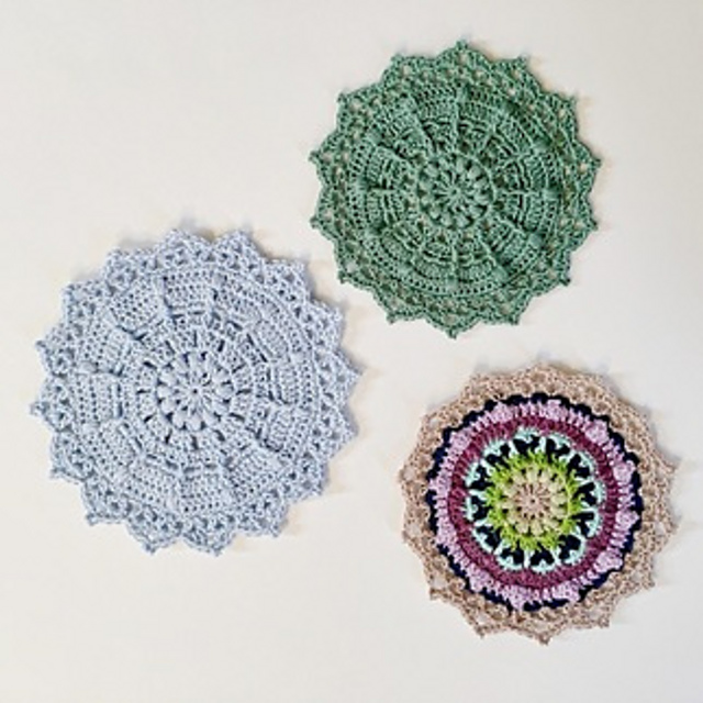 Puffs & Picots Mandala