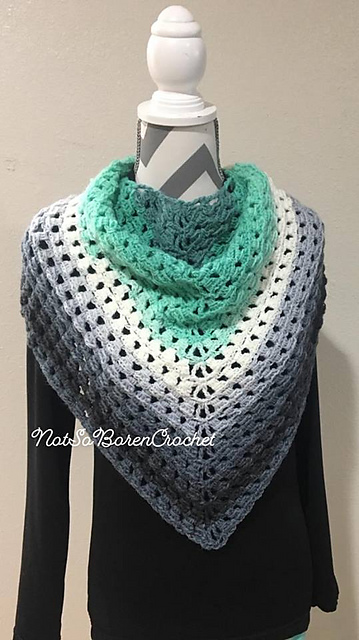 Rhoda Wrapped Shawl