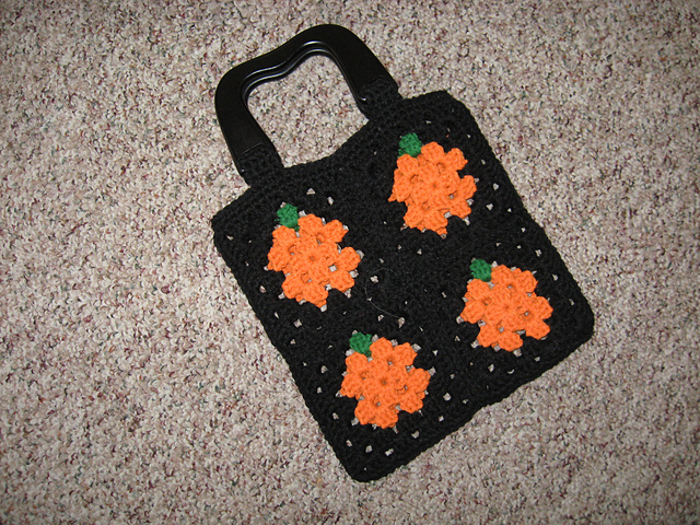 Pumpkin Granny Square
