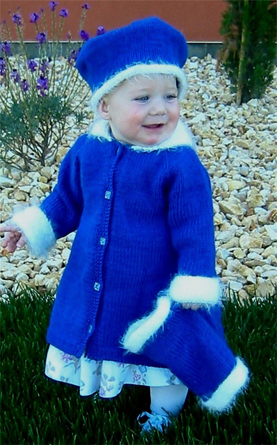 # 254 Little Girl's Dressy Coat