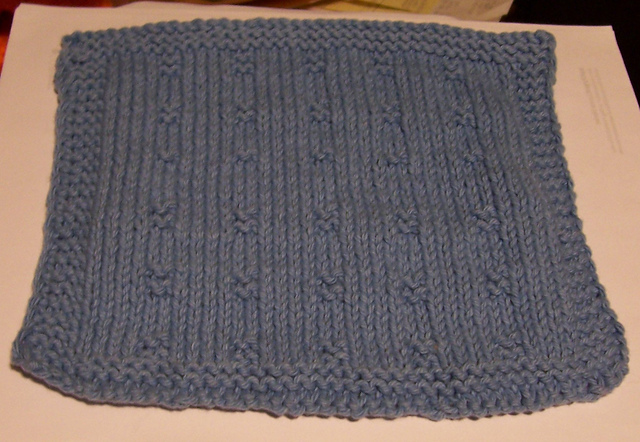Lickety-Split Dishcloth