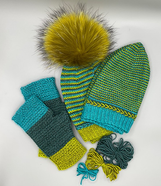 Touraine Road Hat & Mitts