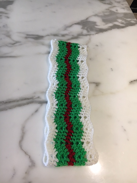 Kids' Christmas Chevron Cowl