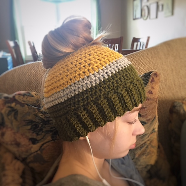 Messy Bun Hat