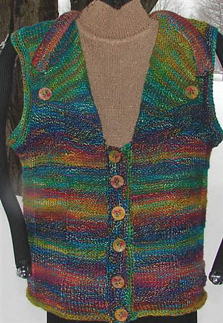 Stormy Basketweave Vest