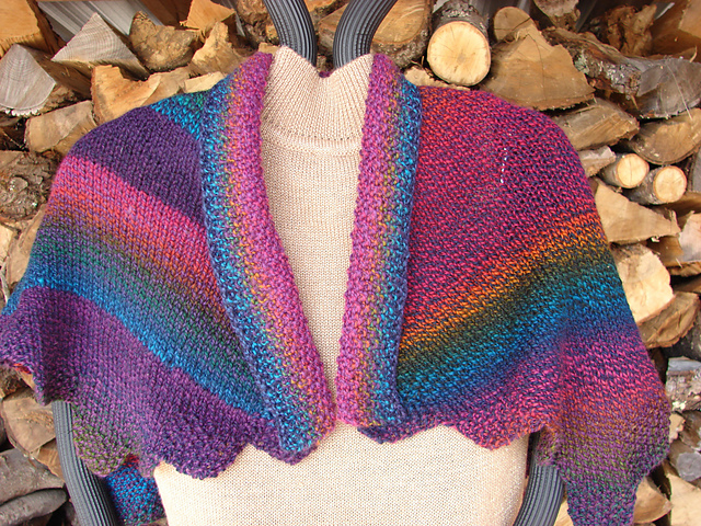 Bloomin' Doubles Shrug or Shawl