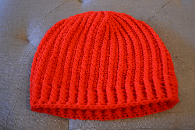 Easy Ribbed Beanie