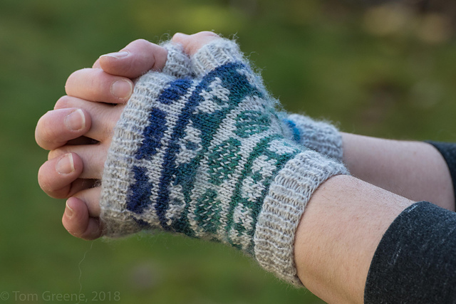 Dancing on Flowers Mitts