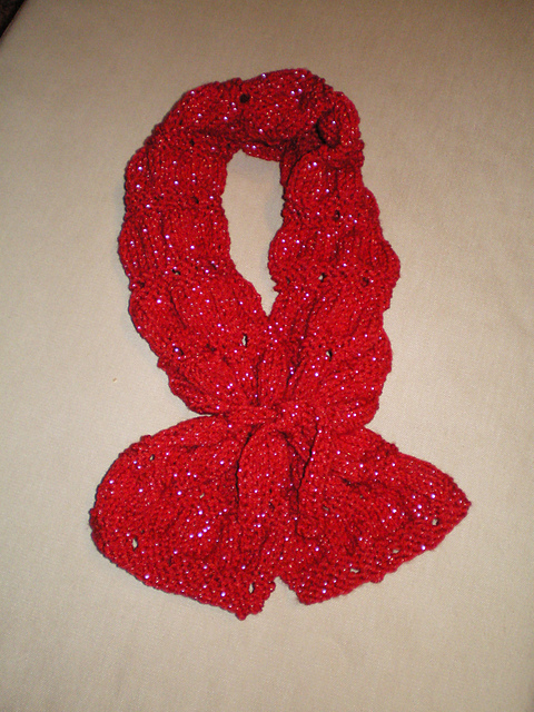 Holiday Sparkle Scarf