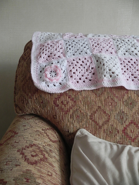 Rosie's Granny Square Baby Blanket