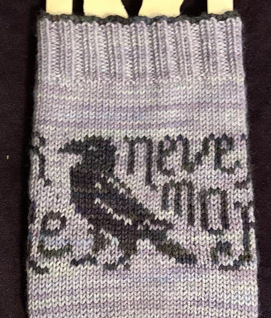 Quoth the Raven Socks
