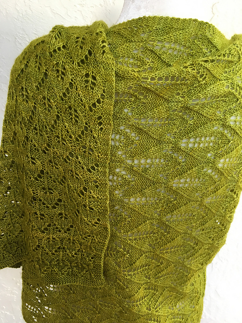 Faerie Ivy Leaf Shawl