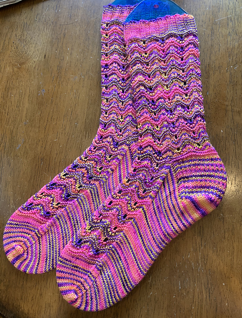 Not Quite Lace Socks