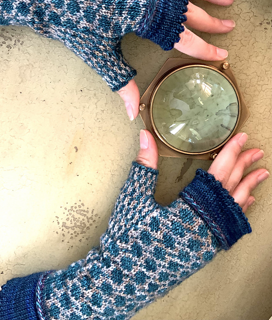 Anabaena Fingerless Gloves