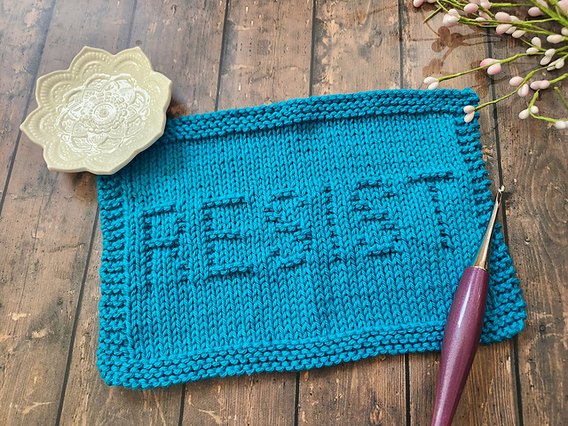 Resist Dishcloth
