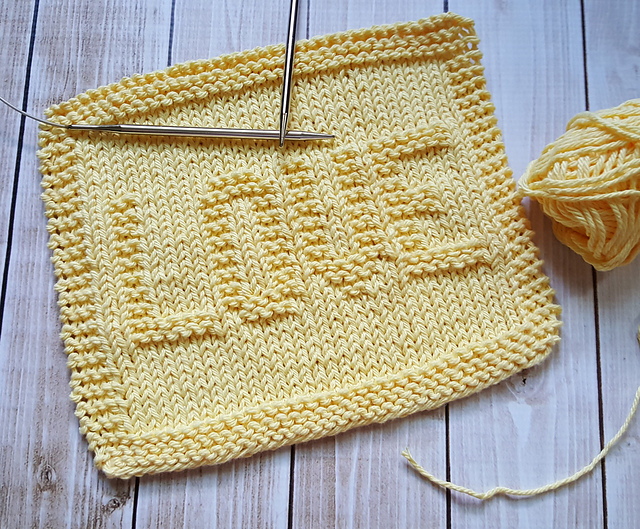 Love Dishcloth